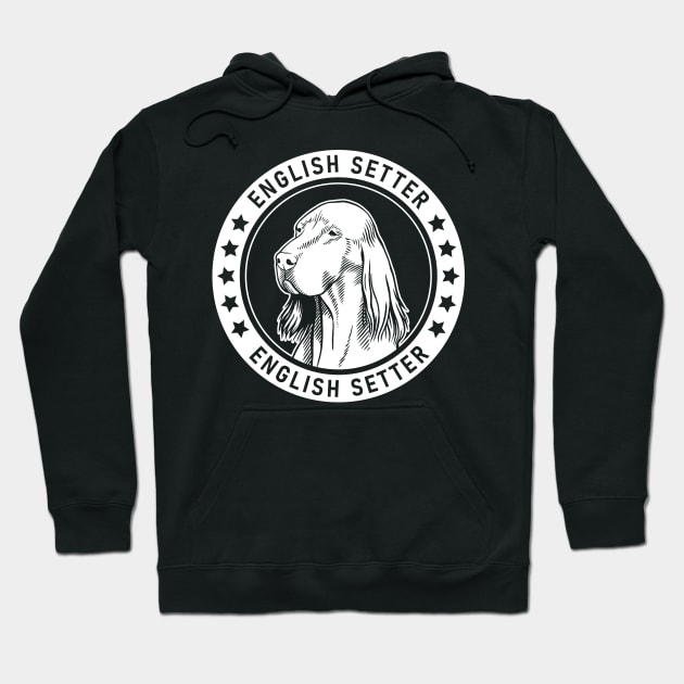 English Setter Fan Gift Hoodie by millersye